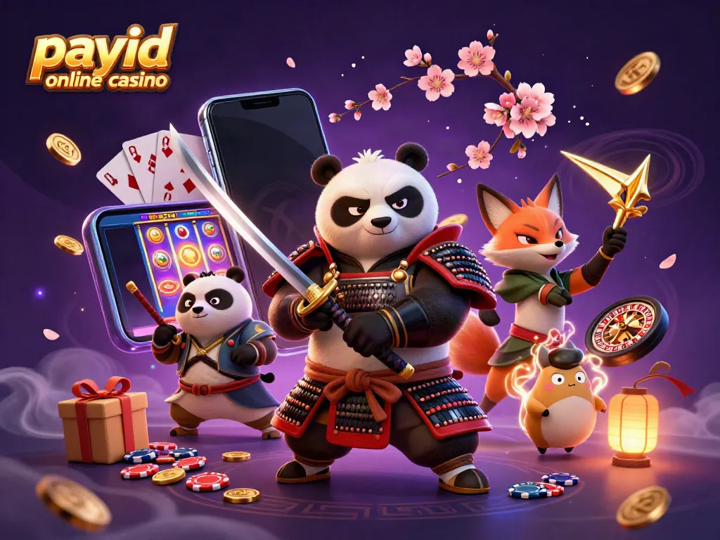 Experience fast and secure transactions at a payid online casino with vibrant 3D characters and gaming elements.